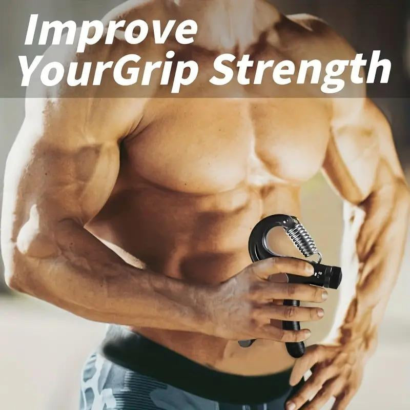 Workout Hand Gripper, 11Lbs-132Lbs Hand Grip Strengthener, Home Gym Equipment, Exerciser Hand Grip Trainer, Adjustable Resistance Grip, Christmas Gift