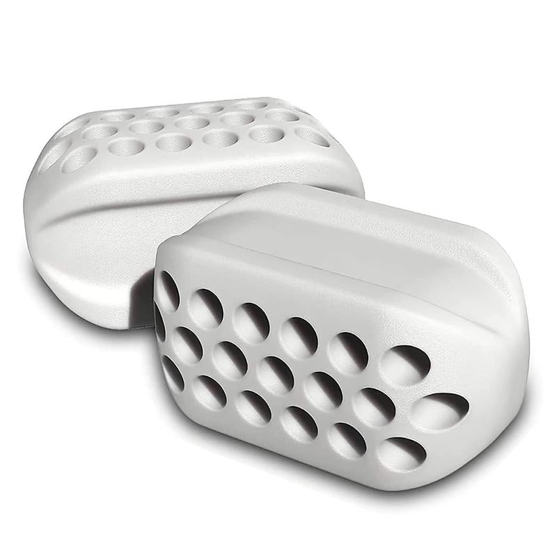 Jaw Exerciser for Men & Women - Silicone Jawline Exerciser with Jaw Trainer Strengthener, Jawline Shaper, and Face Massage Tool for Skincare