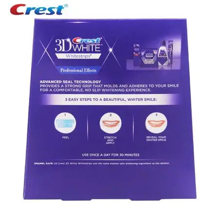 White Teeth Whitening Strips 3D White Professional Effects Tooth Bleaching Strip Dental Kit Oral Hygiene Care Whitestrips
