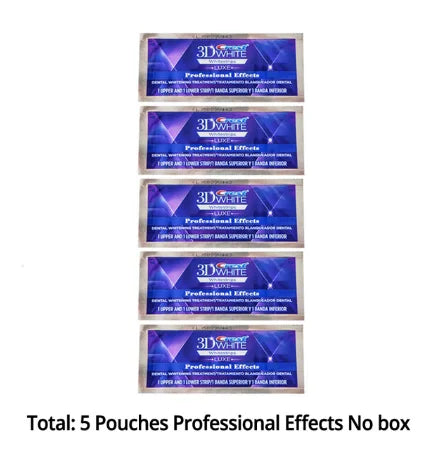 White Teeth Whitening Strips 3D White Professional Effects Tooth Bleaching Strip Dental Kit Oral Hygiene Care Whitestrips