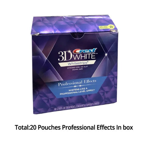 White Teeth Whitening Strips 3D White Professional Effects Tooth Bleaching Strip Dental Kit Oral Hygiene Care Whitestrips