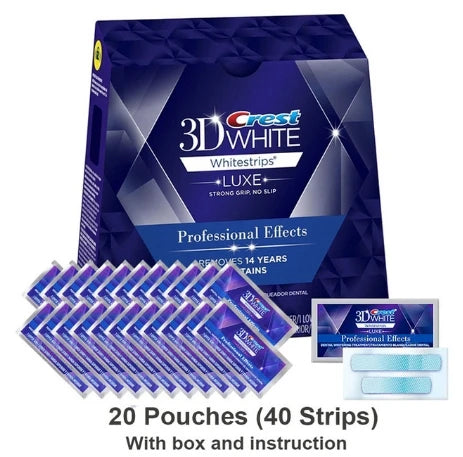 White Teeth Whitening Strips 3D White Professional Effects Tooth Bleaching Strip Dental Kit Oral Hygiene Care Whitestrips