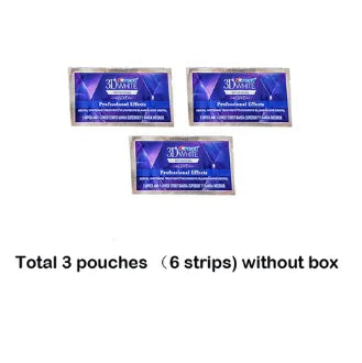 White Teeth Whitening Strips 3D White Professional Effects Tooth Bleaching Strip Dental Kit Oral Hygiene Care Whitestrips